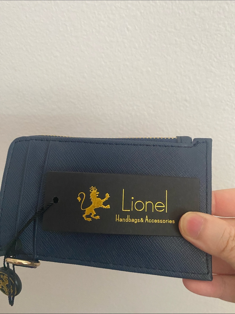 Lionel Navy Card Holder Wallet - Women's Wallet